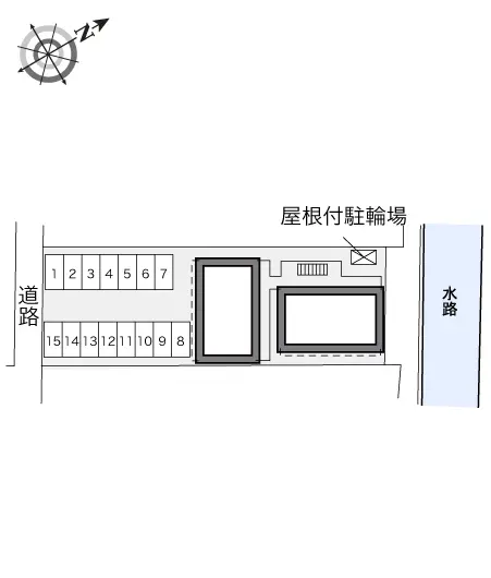 ★手数料０円★焼津市浜当目１丁目　月極駐車場（LP）